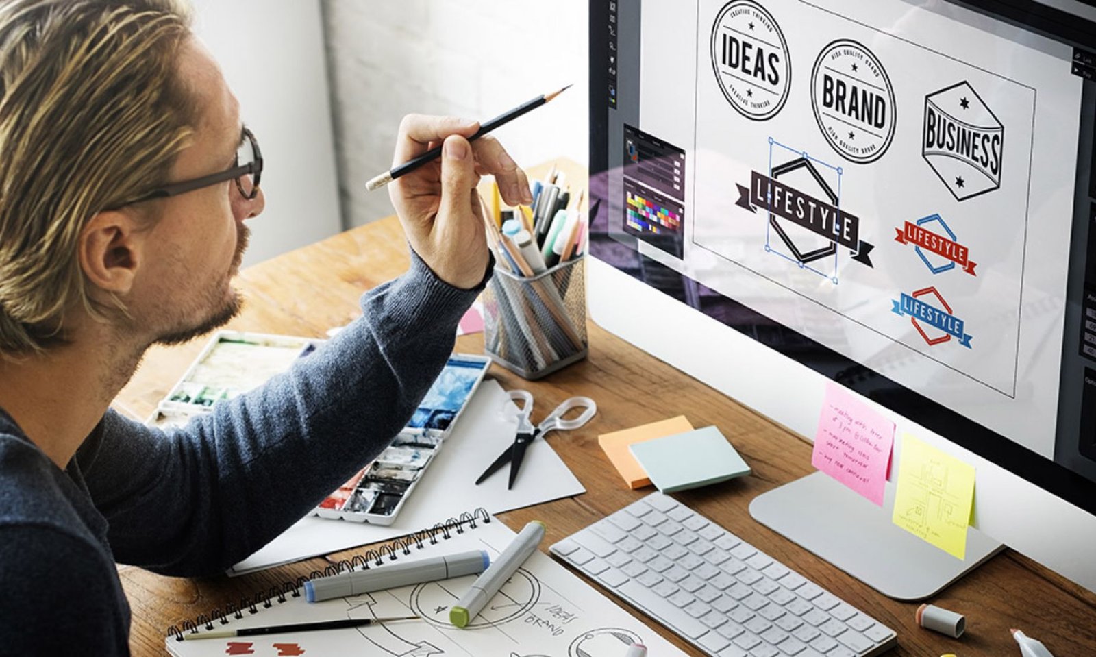 Conception de logo sur-mesure pour votre image de marque