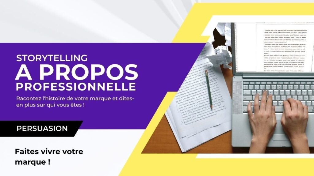 Storytelling et Pages «À Propos».
