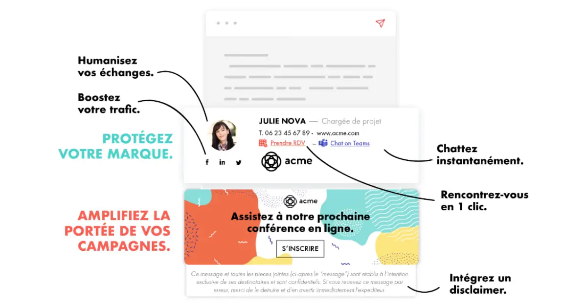 Signature d’E-mail