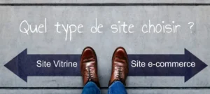 Site vitrine vs site e-commerce - 00987